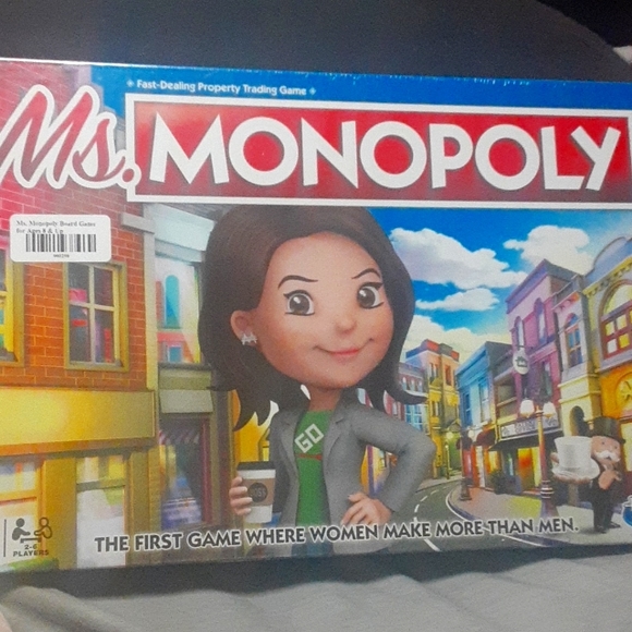 Hasbro New Sealed Ms.Monopoly Game - Picture 1 of 3
